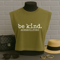 Unity Day Orange Be Kind Anti Bullying Garment-Dyed Women's Muscle Tee