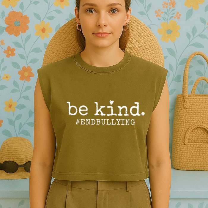 Unity Day Orange Be Kind Anti Bullying Garment-Dyed Women's Muscle Tee