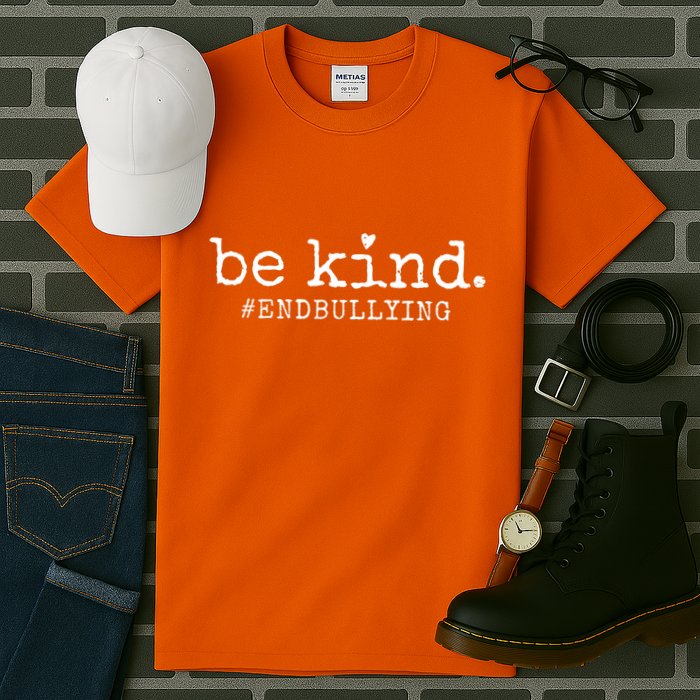 Unity Day Orange Be Kind Anti Bullying Tall T-Shirt