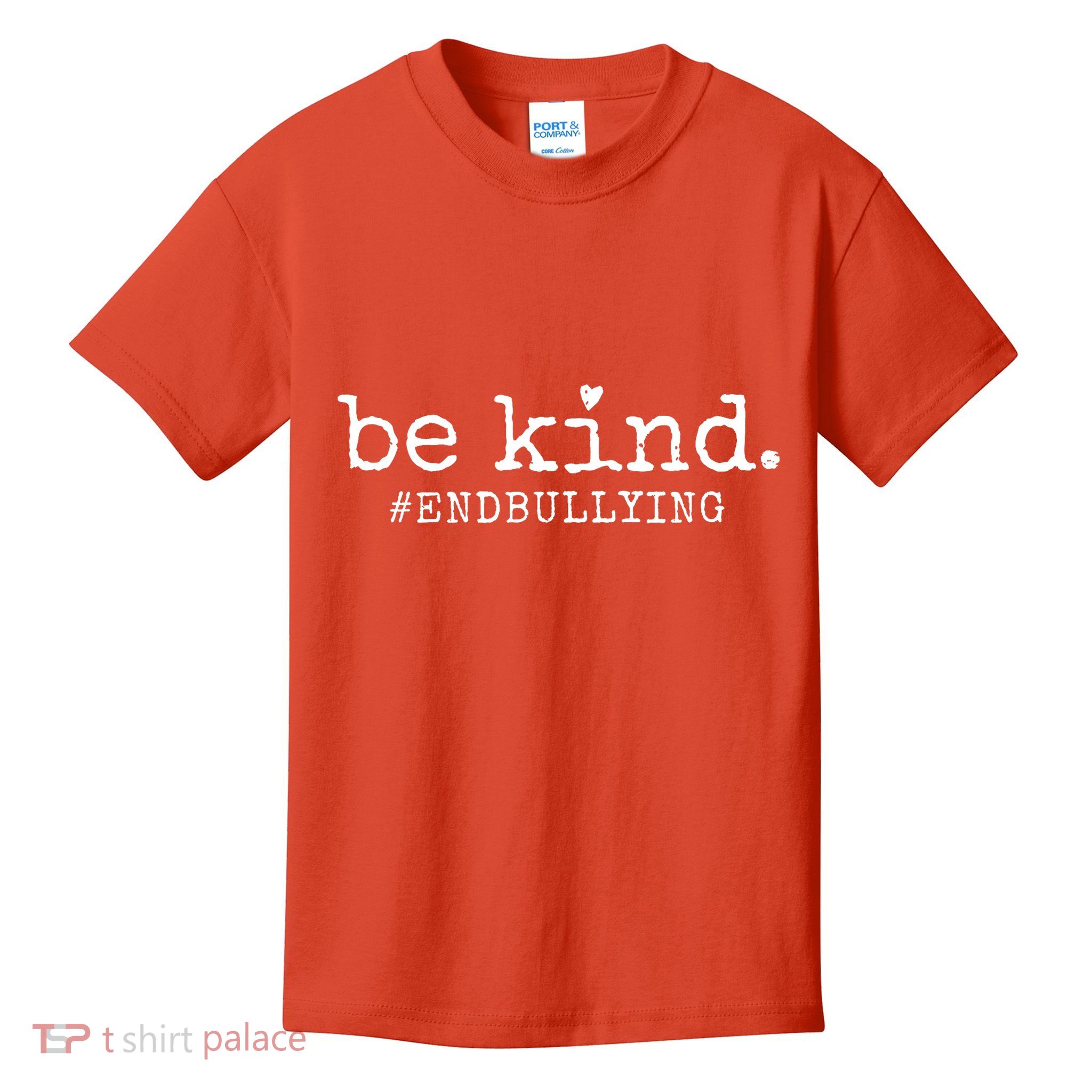 Unity Day Orange Be Kind Anti Bullying Kids T-Shirt