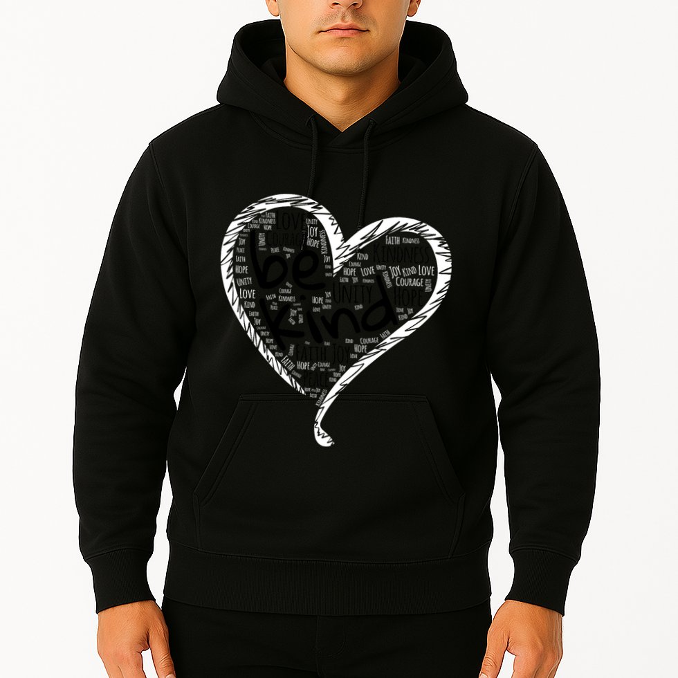 Unity Day Orange Heart Be Kind Anti Bullying Gift Hoodie