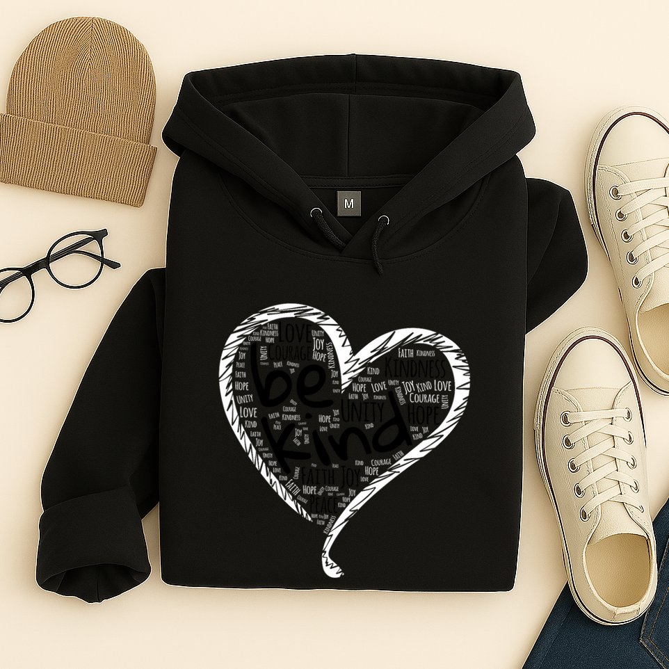 Unity Day Orange Heart Be Kind Anti Bullying Gift Hoodie