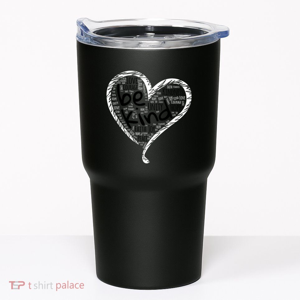 Unity Day Orange Heart Be Kind Anti Bullying Gift Tumbler