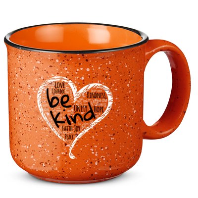 Unity Day Orange Heart Be Kind Anti Bullying Gift 15oz Campfire Ceramic Mug