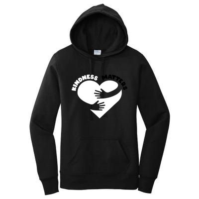 Unity Day Orange Anti Bullying Kindness Matters Women's Pullover Hoodie