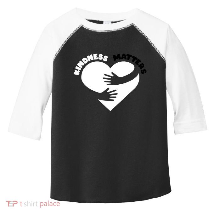 Unity Day Orange Anti Bullying Kindness Matters Toddler Fine Jersey T-Shirt