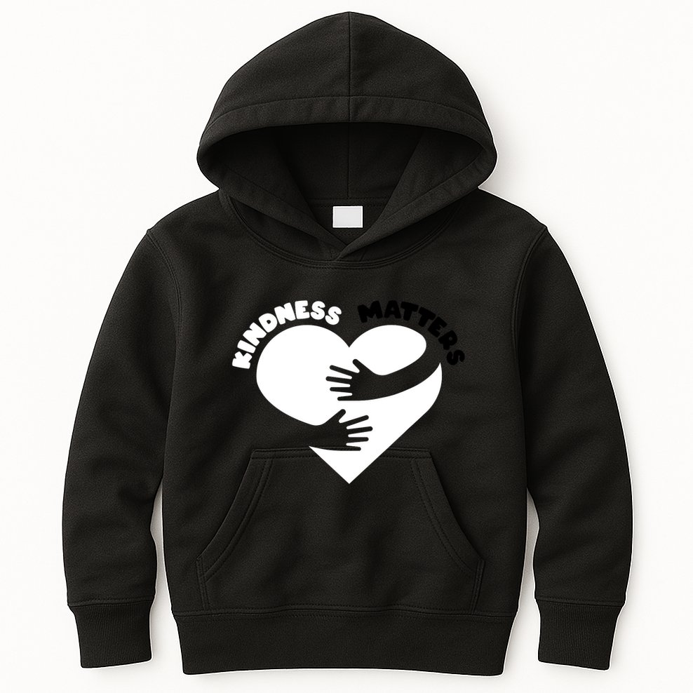 Unity Day Orange Anti Bullying Kindness Matters Kids Hoodie