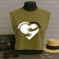 Unity Day Orange Anti Bullying Kindness Matters Garment-Dyed Women's Muscle Tee