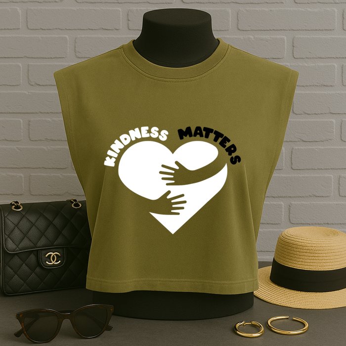 Unity Day Orange Anti Bullying Kindness Matters Garment-Dyed Women's Muscle Tee