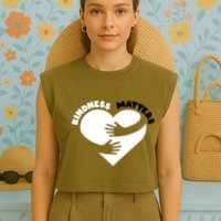 Unity Day Orange Anti Bullying Kindness Matters Garment-Dyed Women's Muscle Tee