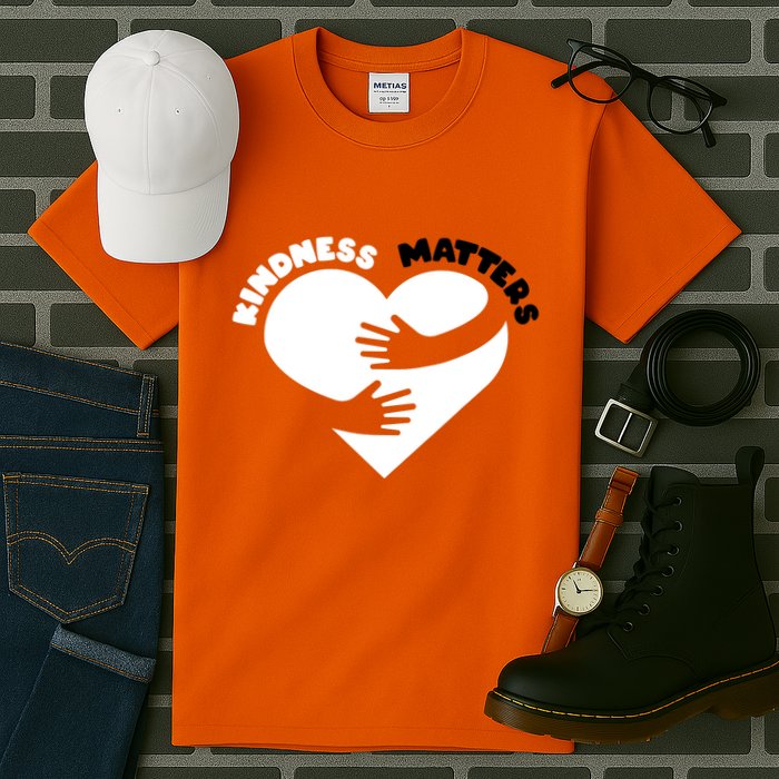Unity Day Orange Anti Bullying Kindness Matters Tall T-Shirt