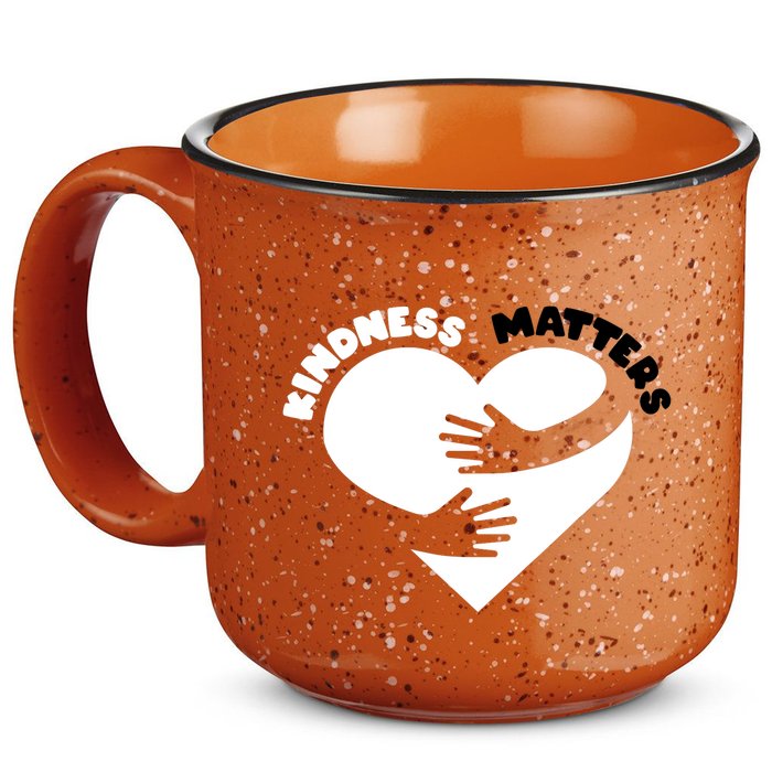 Unity Day Orange Anti Bullying Kindness Matters 15oz Campfire Ceramic Mug