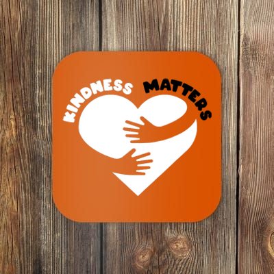 Unity Day Orange Anti Bullying Kindness Matters Coaster