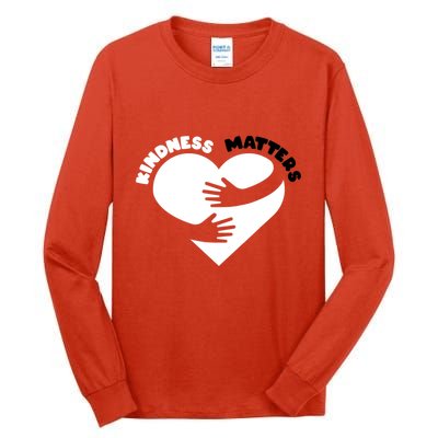 Unity Day Orange Anti Bullying Kindness Matters Tall Long Sleeve T-Shirt