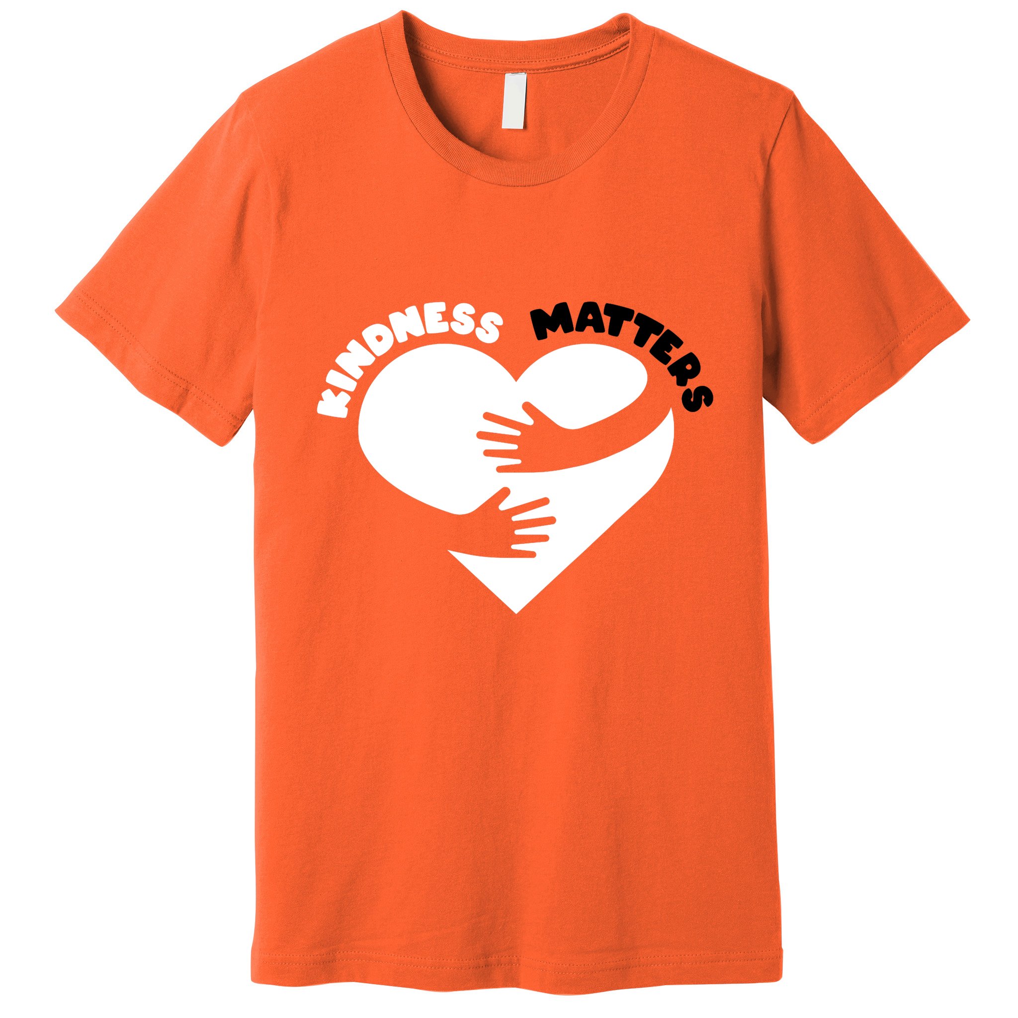 Unity Day Orange Anti Bullying Kindness Matters Premium T-Shirt