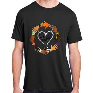 Unity Day Orange Tee Heart Be Kind Anti Bullying Gift Adult ChromaSoft Performance T-Shirt