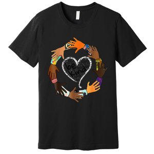 Unity Day Orange Tee Heart Be Kind Anti Bullying Gift Premium T-Shirt