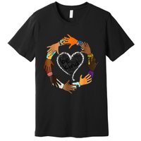 Unity Day Orange Tee Heart Be Kind Anti Bullying Gift Premium T-Shirt