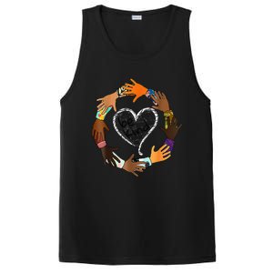 Unity Day Orange Tee Heart Be Kind Anti Bullying Gift PosiCharge Competitor Tank