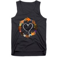 Unity Day Orange Tee Heart Be Kind Anti Bullying Gift Tank Top