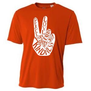 Unity Day Orange Kindness Antibulliyng Be Kind Teacher Cooling Performance Crew T-Shirt