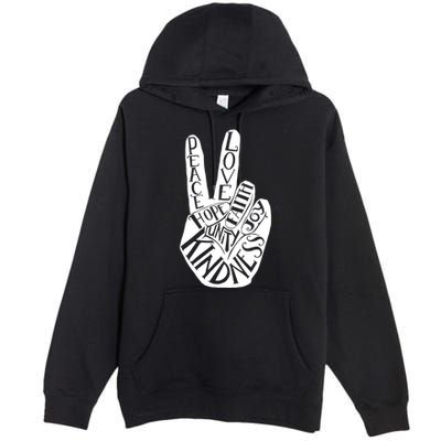 Unity Day Orange Kindness Antibulliyng Be Kind Teacher Premium Pullover Hoodie