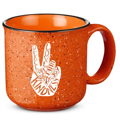 Unity Day Orange Kindness Antibulliyng Be Kind Teacher 15oz Campfire Ceramic Mug
