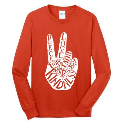 Unity Day Orange Kindness Antibulliyng Be Kind Teacher Tall Long Sleeve T-Shirt