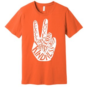 Unity Day Orange Kindness Antibulliyng Be Kind Teacher Premium T-Shirt