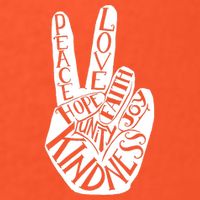 Unity Day Orange Kindness Antibulliyng Be Kind Teacher Golf Towel