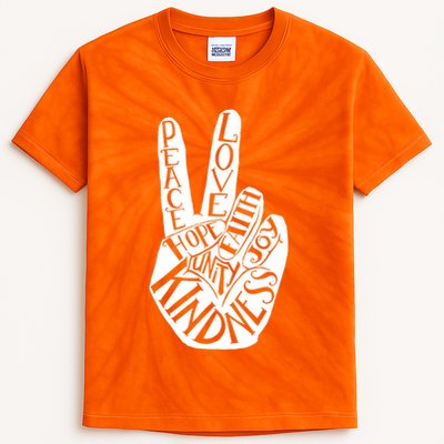 Unity Day Orange Kindness Antibulliyng Be Kind Teacher Kids Tie-Dye T-Shirt