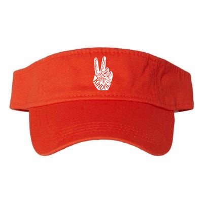 Unity Day Orange Anti Bullying Gift And Be Kind Valucap Bio-Washed Visor