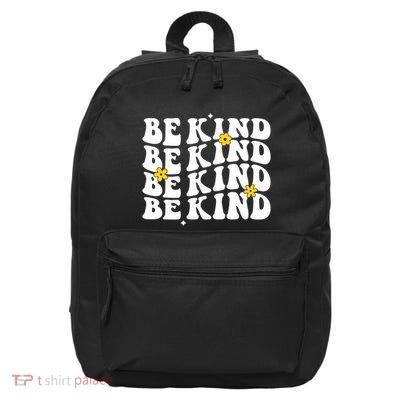 Unity Day Orange Kid_ Teacher Be Kind Groovy 16 in Basic Backpack