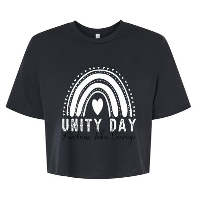 Unity Day Orange Unity Day Orange Anti Bullying Bella+Canvas Jersey Crop Tee