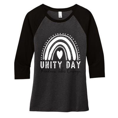 Unity Day Orange Unity Day Orange Anti Bullying Women's Tri-Blend 3/4-Sleeve Raglan Shirt