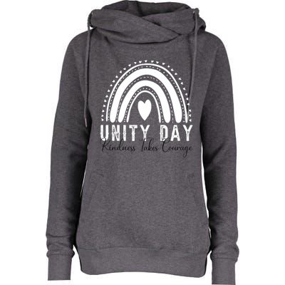 Unity Day Orange Unity Day Orange Anti Bullying Womens Funnel Neck Pullover Hood