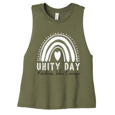 Unity Day Orange Unity Day Orange Anti Bullying Women's Racerback Cropped Tank