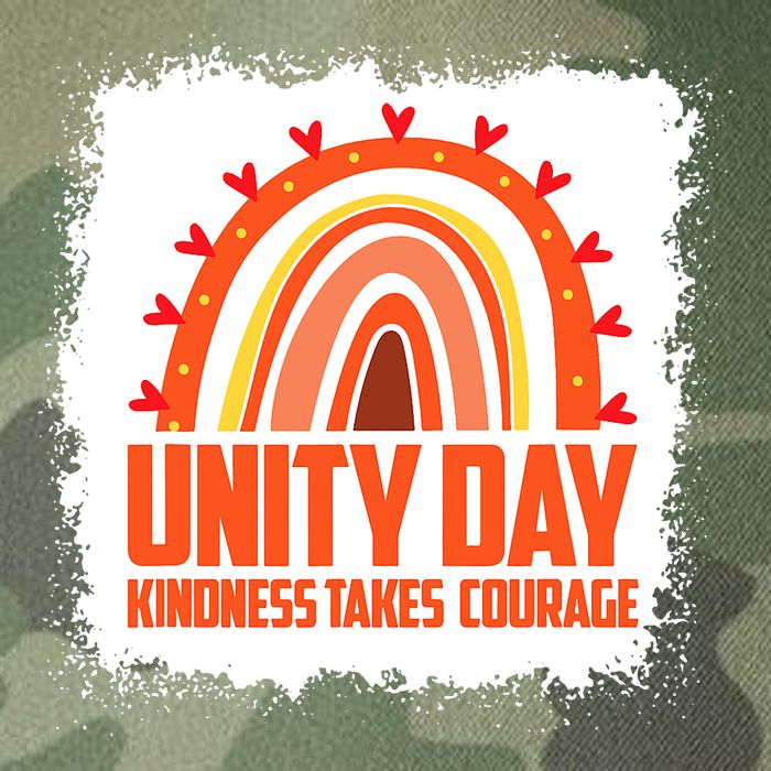 Unity Day Orange Kindness Takes Courage Unity Day Kids Legacy Tie Dye Trucker Hat