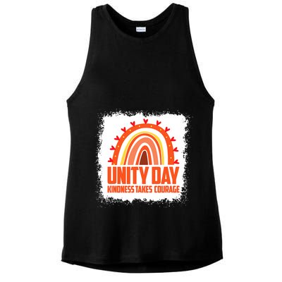 Unity Day Orange Kindness Takes Courage Unity Day Kids Ladies PosiCharge Tri-Blend Wicking Tank