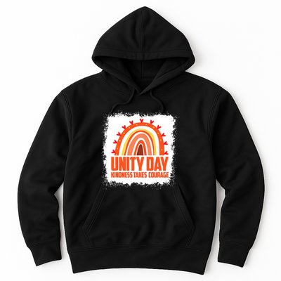 Unity Day Orange Kindness Takes Courage Unity Day Kids Hoodie