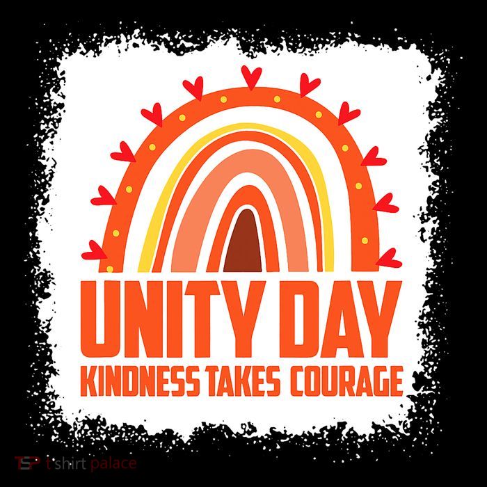 Unity Day Orange Kindness Takes Courage Unity Day Kids Flatbill Hat