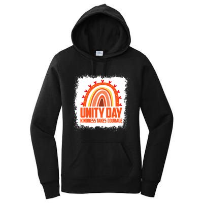 Unity Day Orange Kindness Takes Courage Unity Day Kids Women's Pullover Hoodie