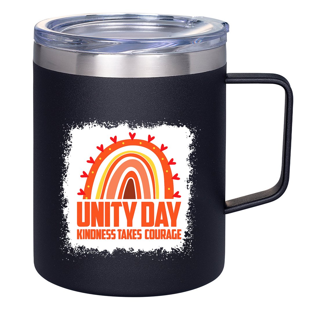 Unity Day Orange Kindness Takes Courage Unity Day Kids 12oz Stainless Steel Coffee Mug