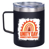 Unity Day Orange Kindness Takes Courage Unity Day Kids 12oz Stainless Steel Coffee Mug