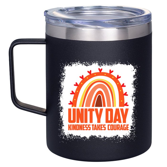 Unity Day Orange Kindness Takes Courage Unity Day Kids 12oz Stainless Steel Coffee Mug