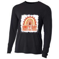 Unity Day Orange Kindness Takes Courage Unity Day Kids Cooling Performance Long Sleeve Crew