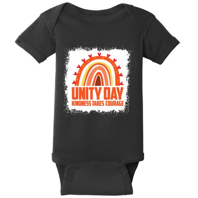 Unity Day Orange Kindness Takes Courage Unity Day Kids Baby Bodysuit