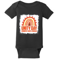 Unity Day Orange Kindness Takes Courage Unity Day Kids Baby Bodysuit