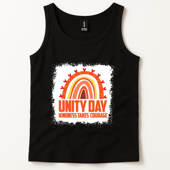Unity Day Orange Kindness Takes Courage Unity Day Kids Tank Top