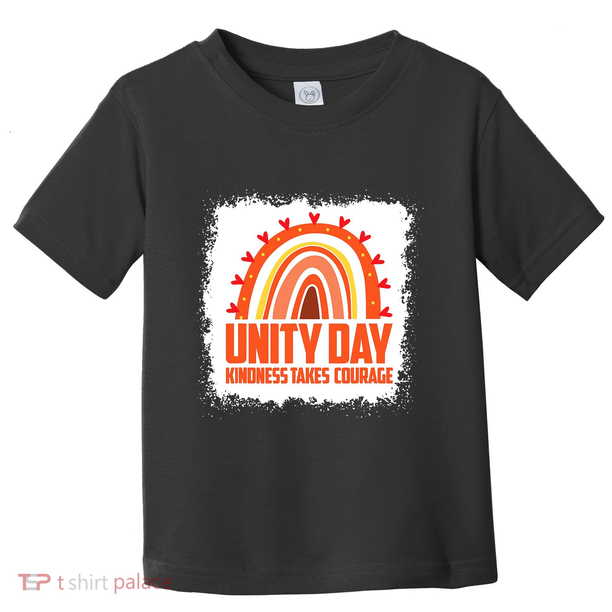 Unity Day Orange Kindness Takes Courage Unity Day Kids Toddler T-Shirt